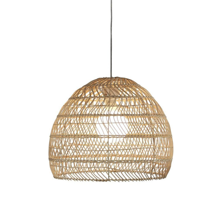 Oriel METTE - Woven Rattan Pendant Shade Only - SUSPENSION REQUIRED-Oriel Lighting-Ozlighting.com.au