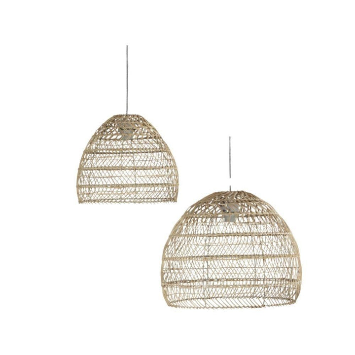 Oriel METTE - Woven Rattan Pendant Shade Only - SUSPENSION REQUIRED-Oriel Lighting-Ozlighting.com.au