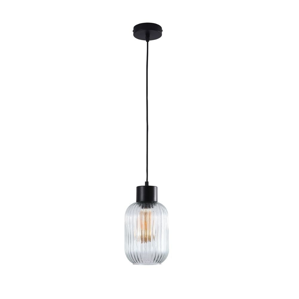 Oriel MILLER - 1 Light Single Glass Pendant Light-Oriel Lighting-Ozlighting.com.au