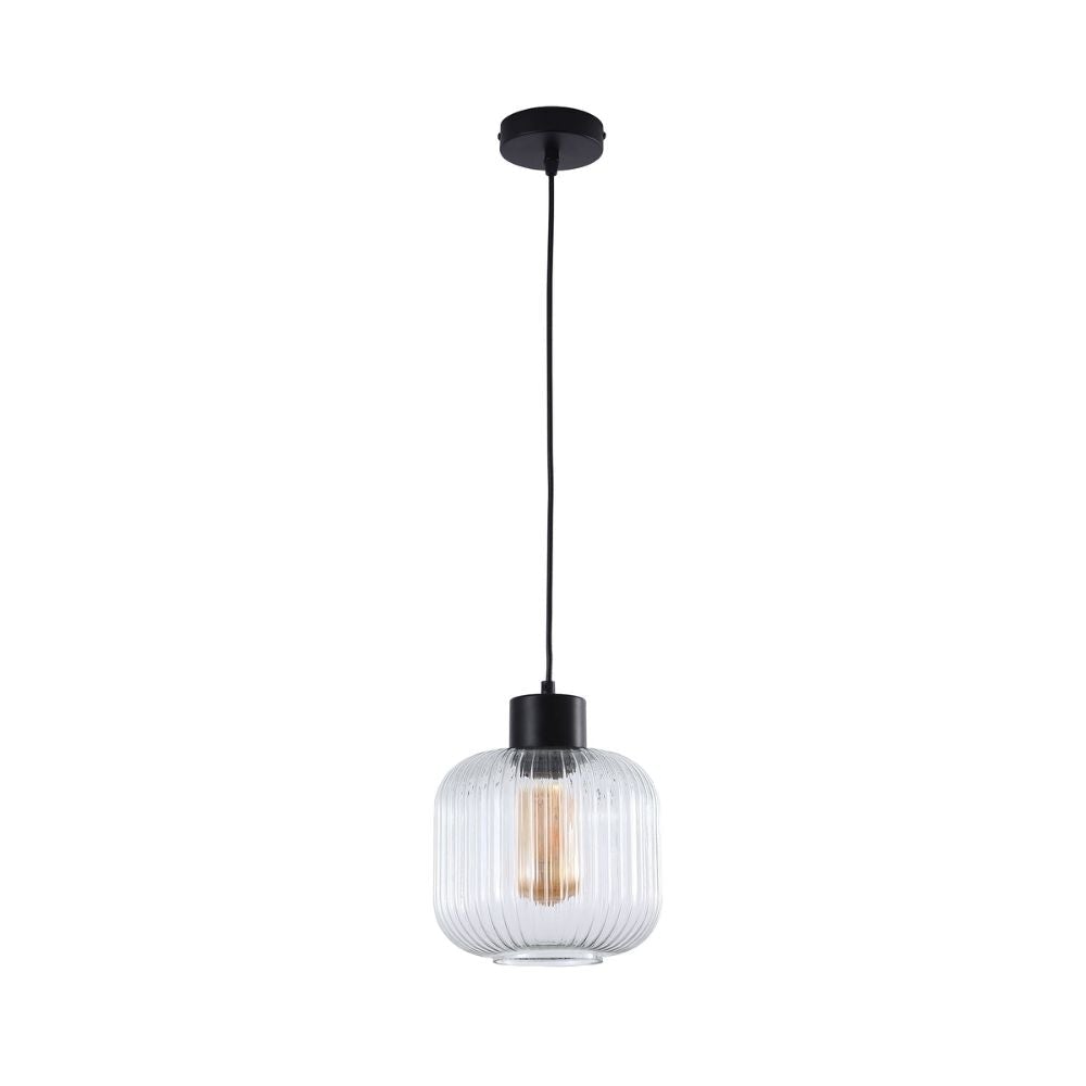 Oriel MILLER - 1 Light Single Glass Pendant Light-Oriel Lighting-Ozlighting.com.au