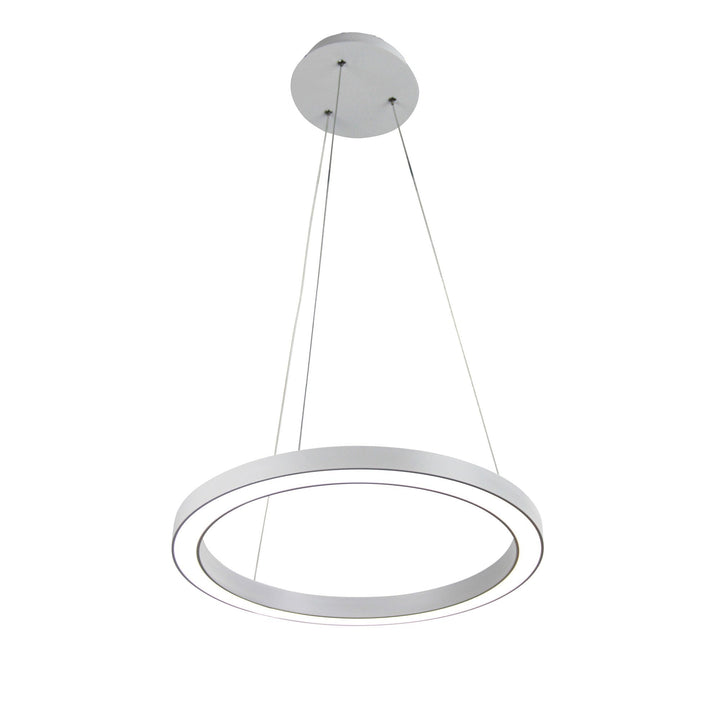 Oriel NEBULA - Modern 18W/24W LED Dimmable Halo Pendant - 4000K-Oriel Lighting-Ozlighting.com.au