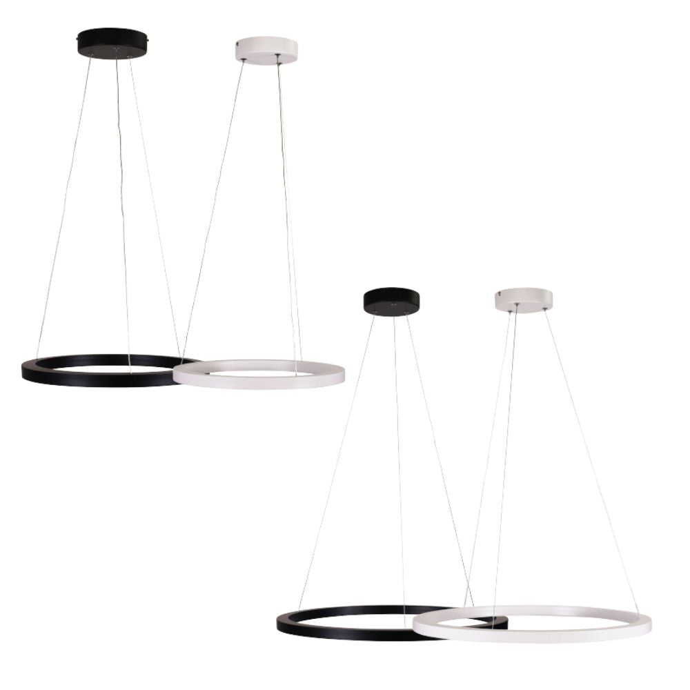 Oriel NEBULA - Modern LED Halo Pendant-Oriel Lighting-Ozlighting.com.au