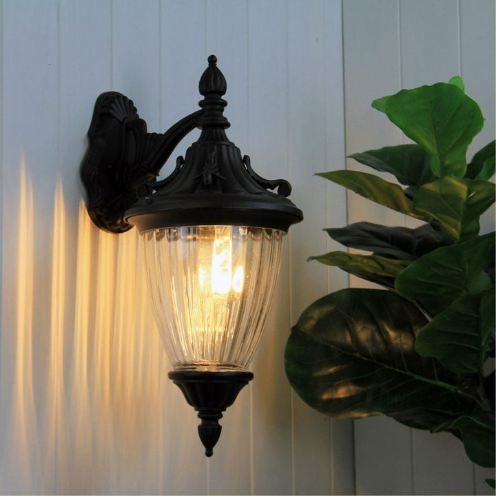 Oriel NEWARK - 1 Light Traditional Downward Outdoor Wall Light IP44-Oriel Lighting-Ozlighting.com.au