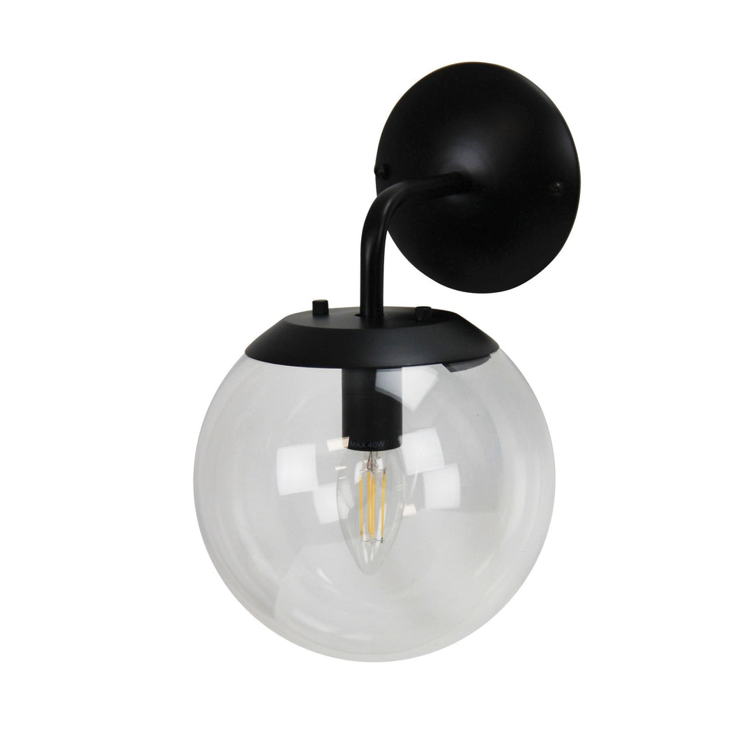 Oriel NEWTON - 1 Light Glass Interior Wall Light-Oriel Lighting-Ozlighting.com.au