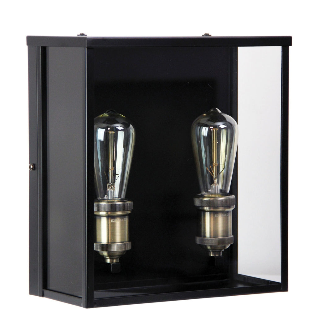 Oriel OAKLAND - Modern 1 Light / 2 Light Exterior Flush Wall Light IP44-Oriel Lighting-Ozlighting.com.au