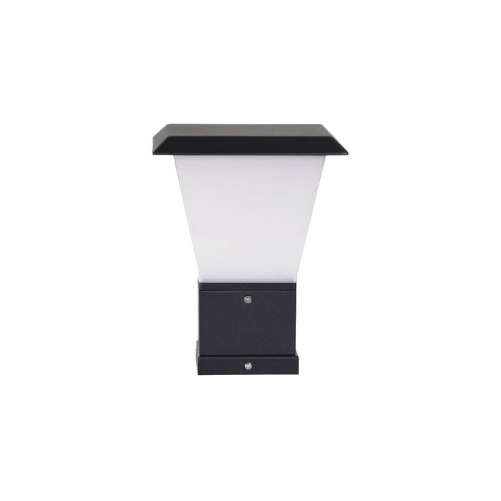 Oriel OBLIK - Pillar Mount Metal & PVC Outdoor Light-Oriel Lighting-Ozlighting.com.au