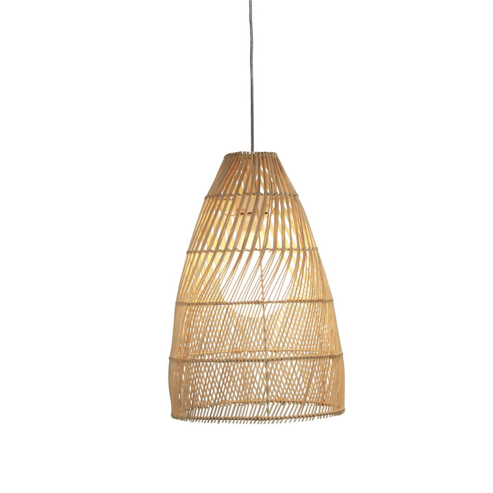 Oriel ODEN - 1 Light Rattan Pendant Light Shade Only - SUSPENSION REQUIRED-Oriel Lighting-Ozlighting.com.au