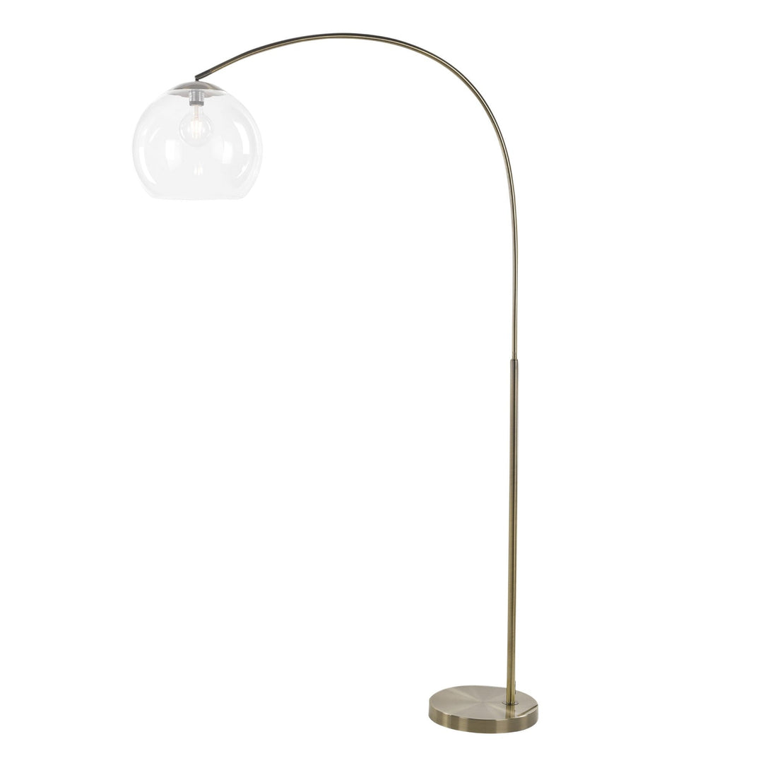 Oriel OVER - Large Arc Lamp with Acrylic Shade-Oriel Lighting-Ozlighting.com.au