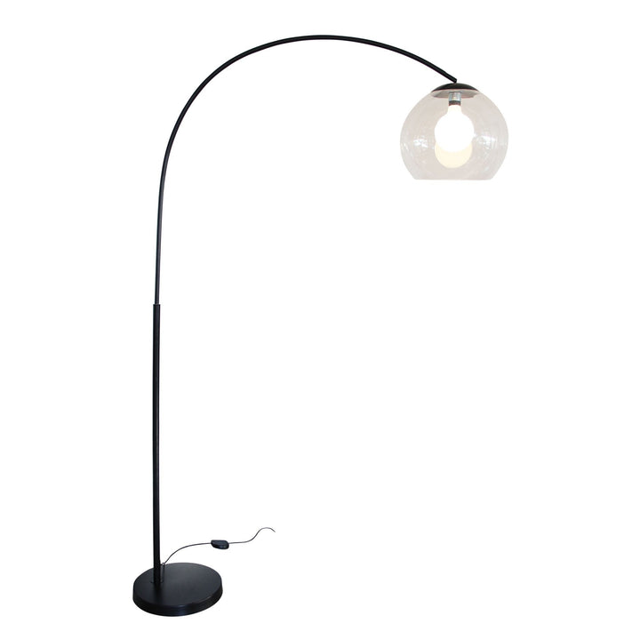 Oriel OVER - Large Arc Lamp with Acrylic Shade-Oriel Lighting-Ozlighting.com.au