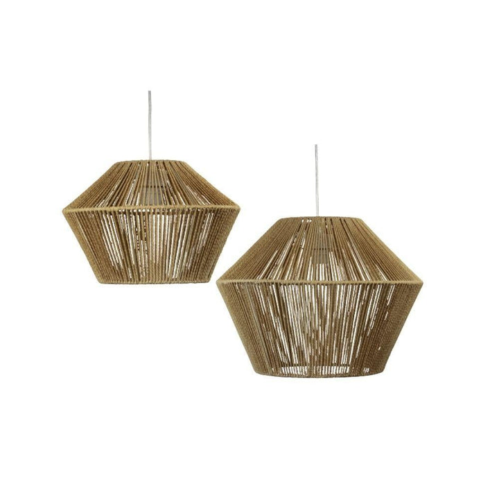 Oriel PADANG - 1 Light String Pendant Shade Only - SUSPENSION REQUIRED-Oriel Lighting-Ozlighting.com.au