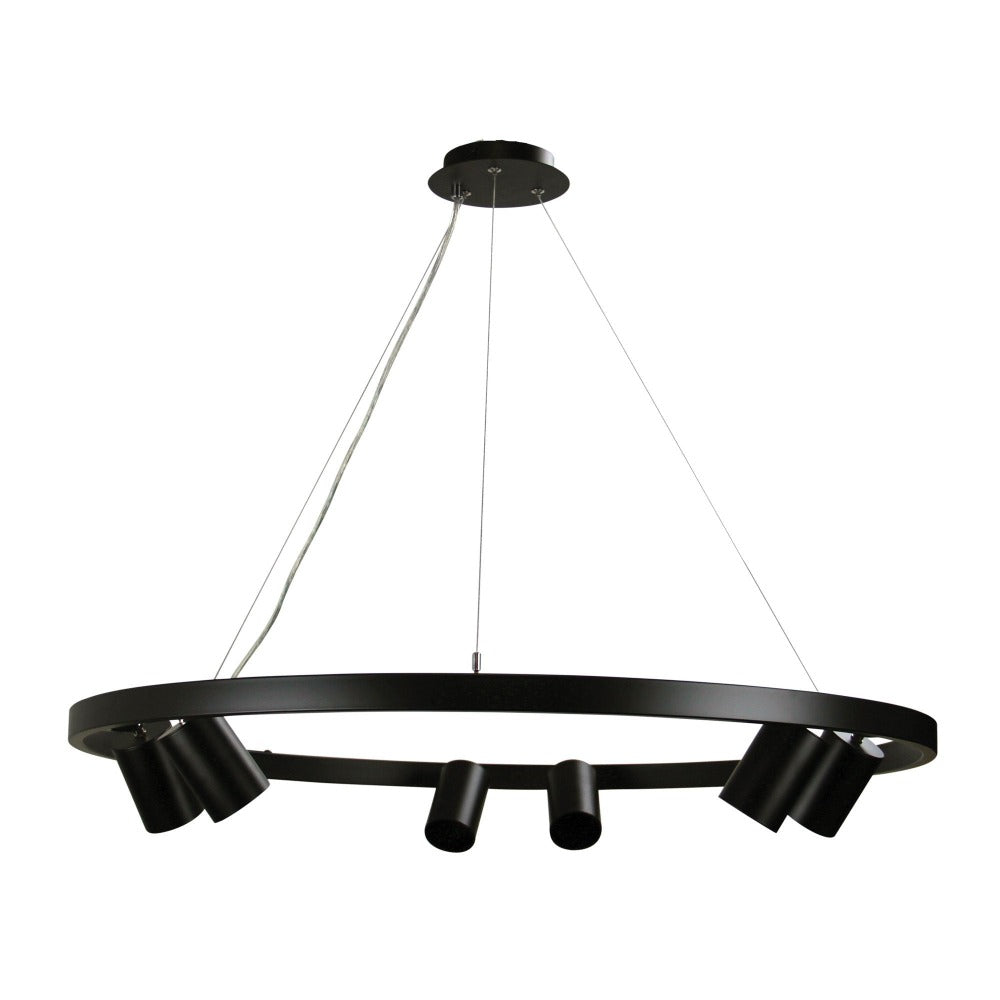 Oriel PANO - 3/6 Light Adjustable Spot Pendant Light-Oriel Lighting-Ozlighting.com.au