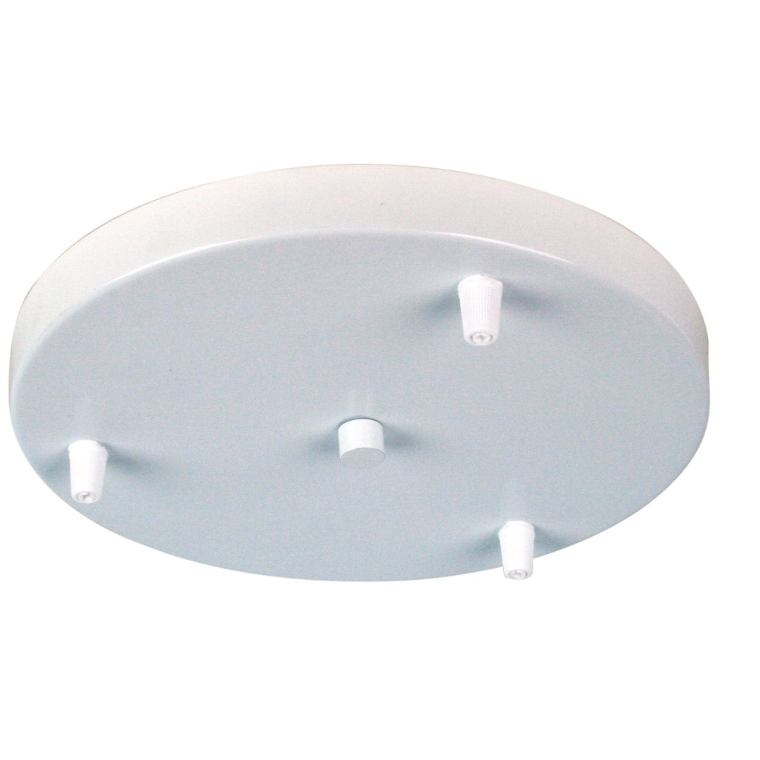 Oriel PARTI PAN - Turns 3/5 Single Pendants into One Round Plate Light Accessory-Oriel Lighting-Ozlighting.com.au