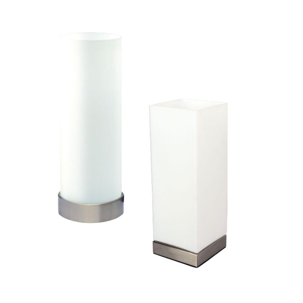 Oriel PEPE - Round/Square Touch Table Lamp-Oriel Lighting-Ozlighting.com.au