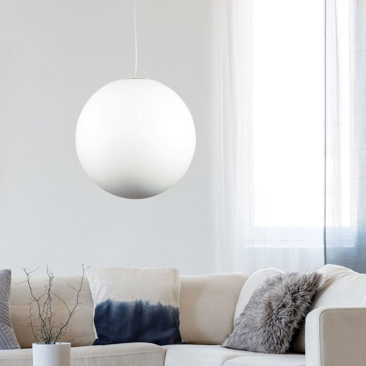 Oriel PHASE - 1 Light 300/400/500mm Acrylic Sphere Pendant-Oriel Lighting-Ozlighting.com.au