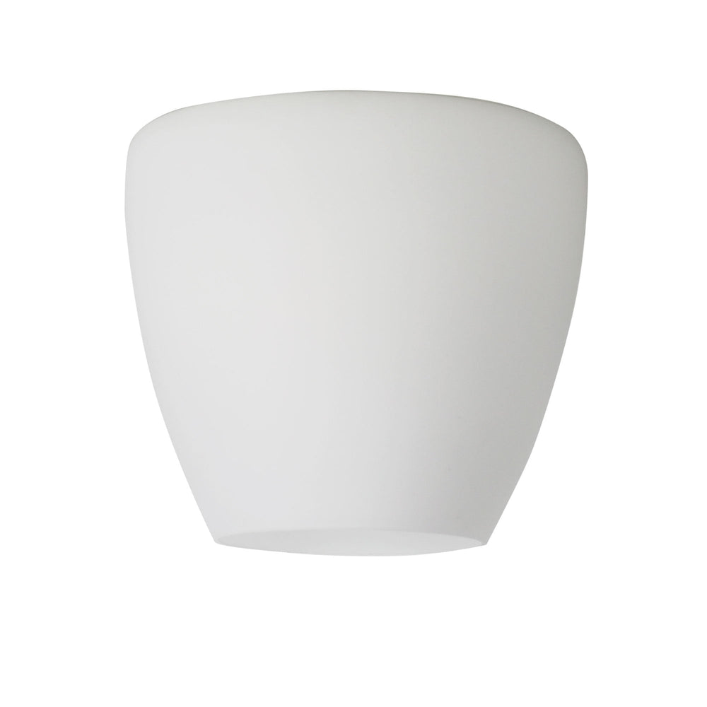 Oriel PHIL - DIY Batten Fix Holder Cover Opal Matt Glass Ceiling Light Shade Only-Oriel Lighting-Ozlighting.com.au