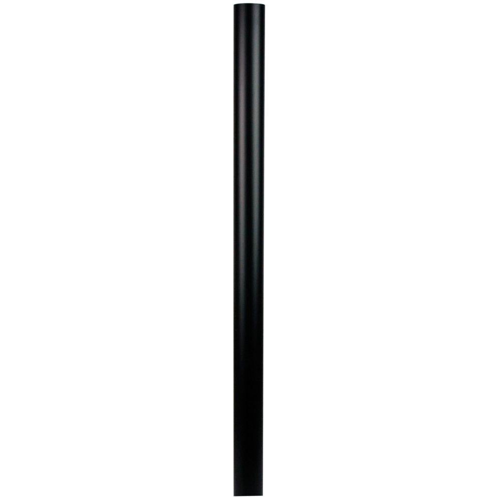 Oriel PLUMB-POST-2.4 - 2.4M x 60mm Aluminium Post Only Black-Oriel Lighting-Ozlighting.com.au