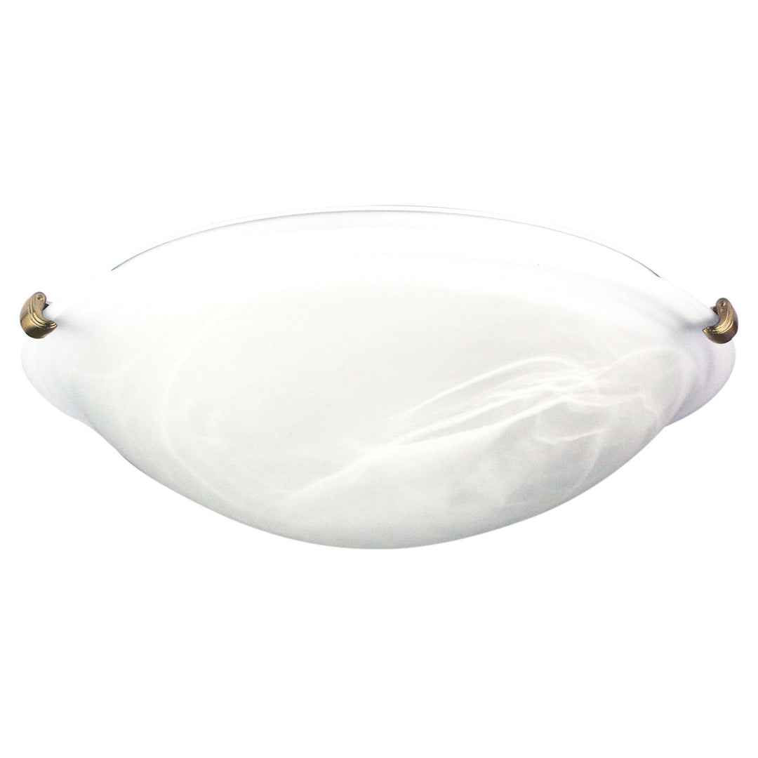 Oriel REMO - 40cm Alabaster Glass Oyster Ceiling Light-Oriel Lighting-Ozlighting.com.au