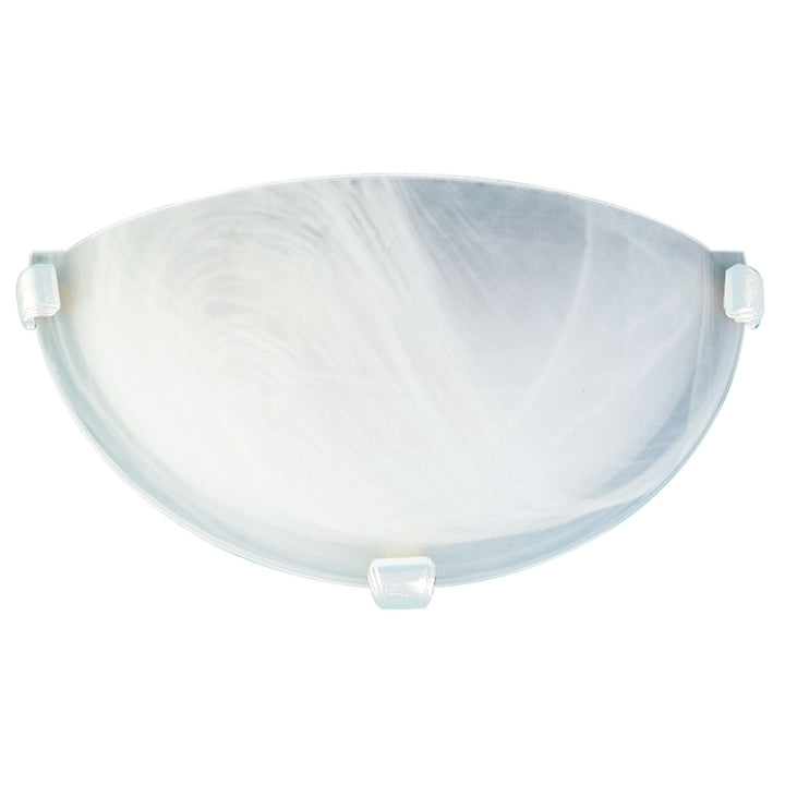 Oriel REMO - Half Dune 30cm Alabaster Glass Sconce Interior Wall Light-Oriel Lighting-Ozlighting.com.au