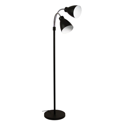Oriel RETRO - Twin Flexible Neck Floor Lamp-Oriel Lighting-Ozlighting.com.au