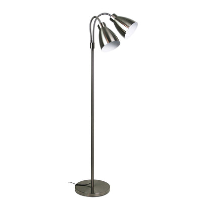 Oriel RETRO - Twin Flexible Neck Floor Lamp-Oriel Lighting-Ozlighting.com.au