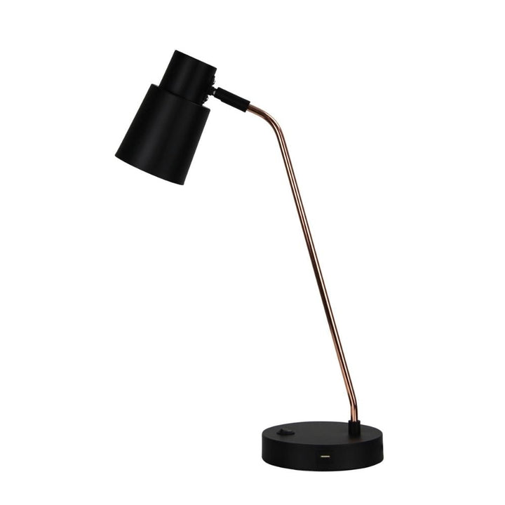 Oriel RIK - Desk And Table lamp with USB Socket-Oriel Lighting-Ozlighting.com.au