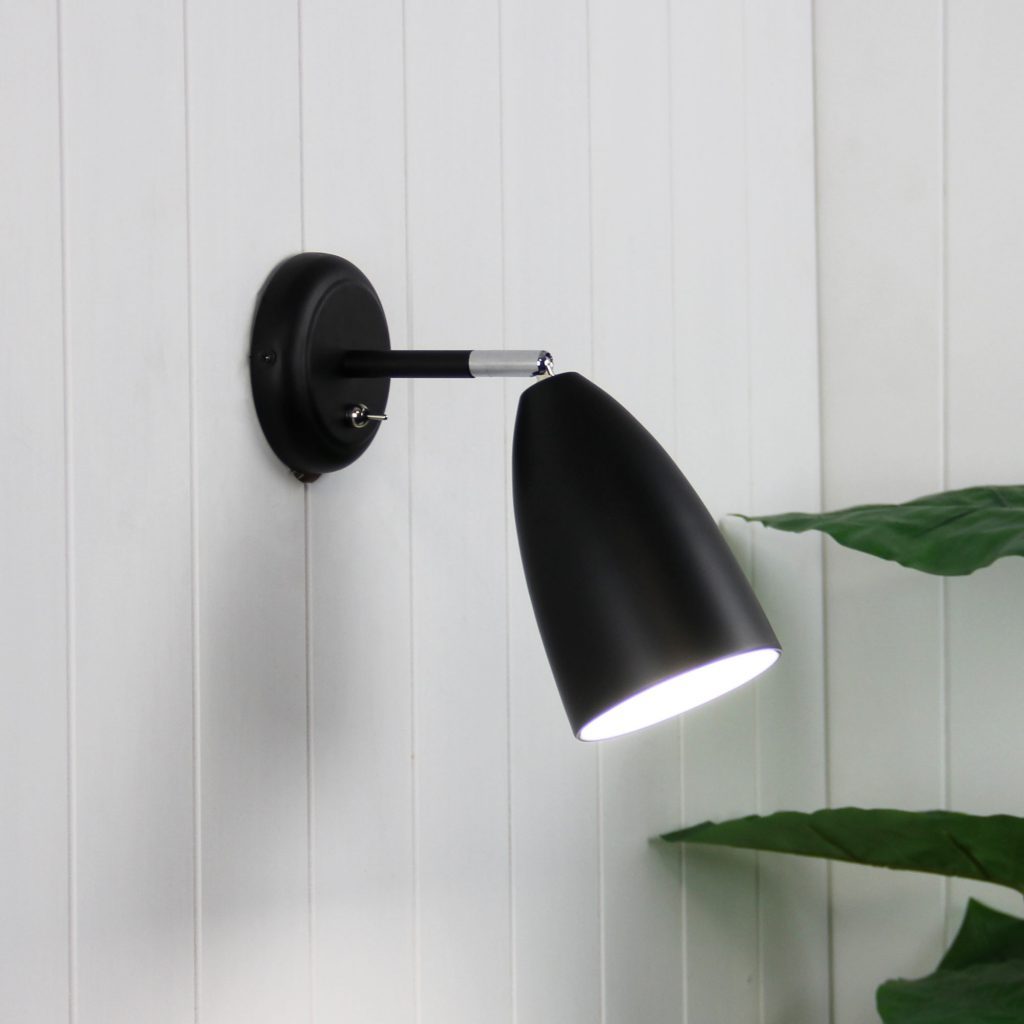 Oriel SALEM - 1 Light Adjustable Interior Wall Light With Switch-Oriel Lighting-Ozlighting.com.au