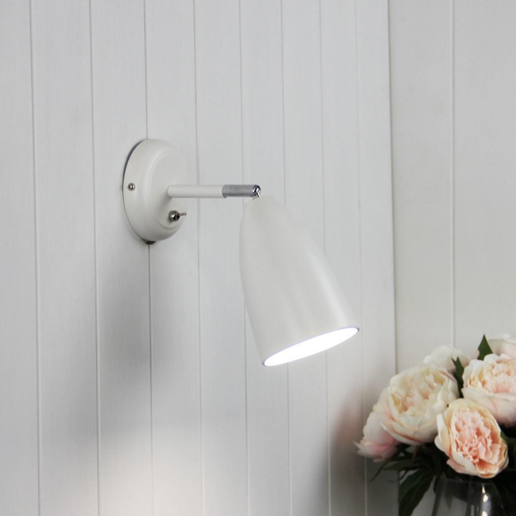 Oriel SALEM - 1 Light Adjustable Interior Wall Light With Switch-Oriel Lighting-Ozlighting.com.au