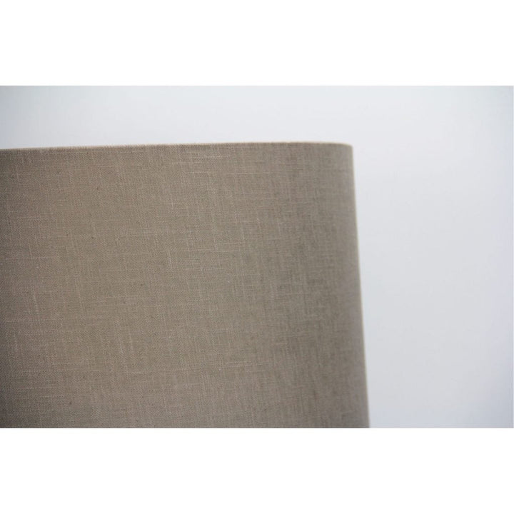 Oriel SHADE - Neutral Textured Drum Shade Only - TABLE LAMP BASE/SUSPENSION REQUIRED-Oriel Lighting-Ozlighting.com.au