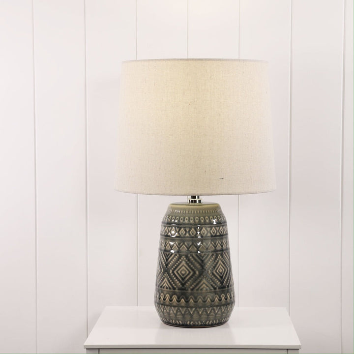 Oriel SONIA - Ceramic Table Lamp-Oriel Lighting-Ozlighting.com.au