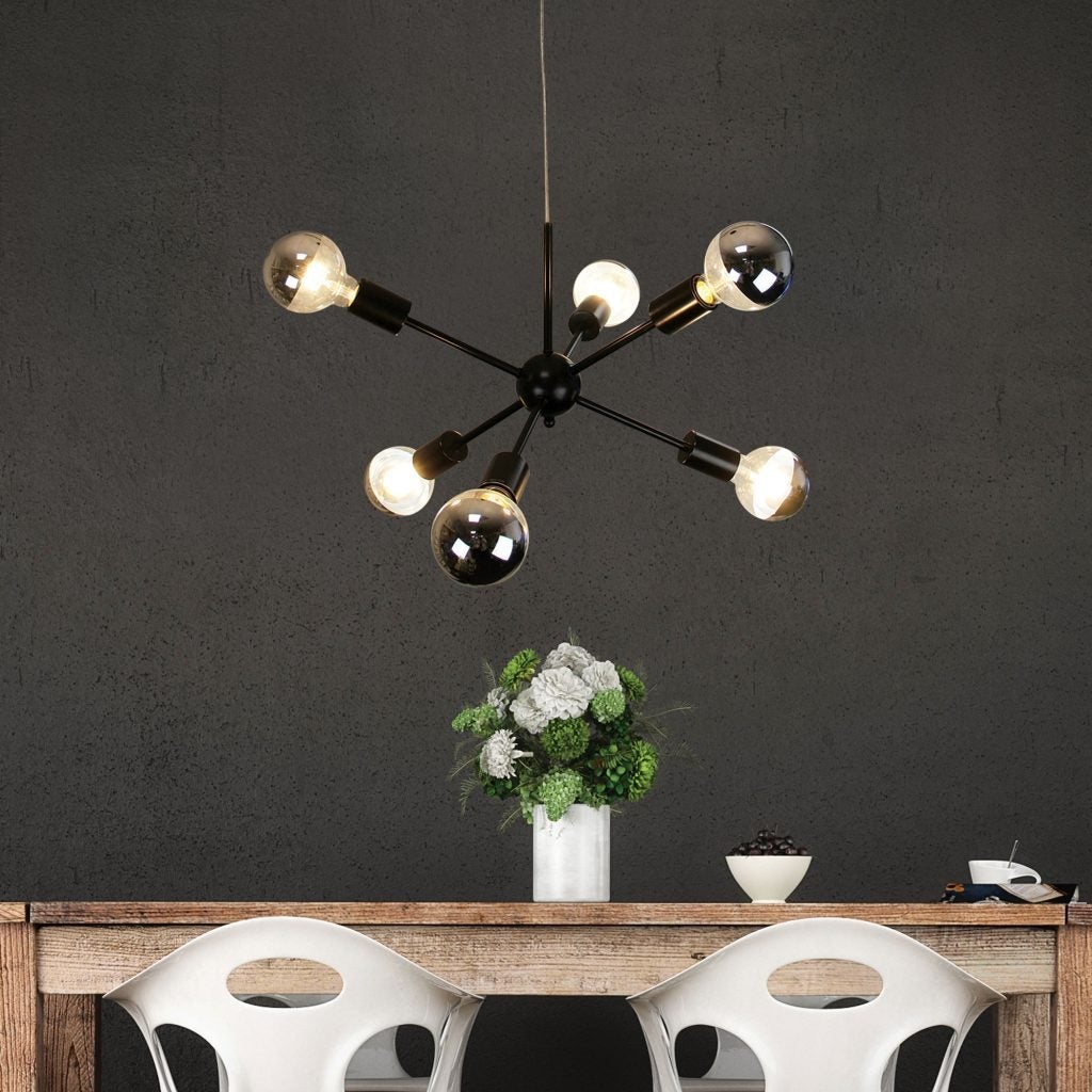 Oriel SPUTNIK - Groovy Satellite Pendant-Oriel Lighting-Ozlighting.com.au