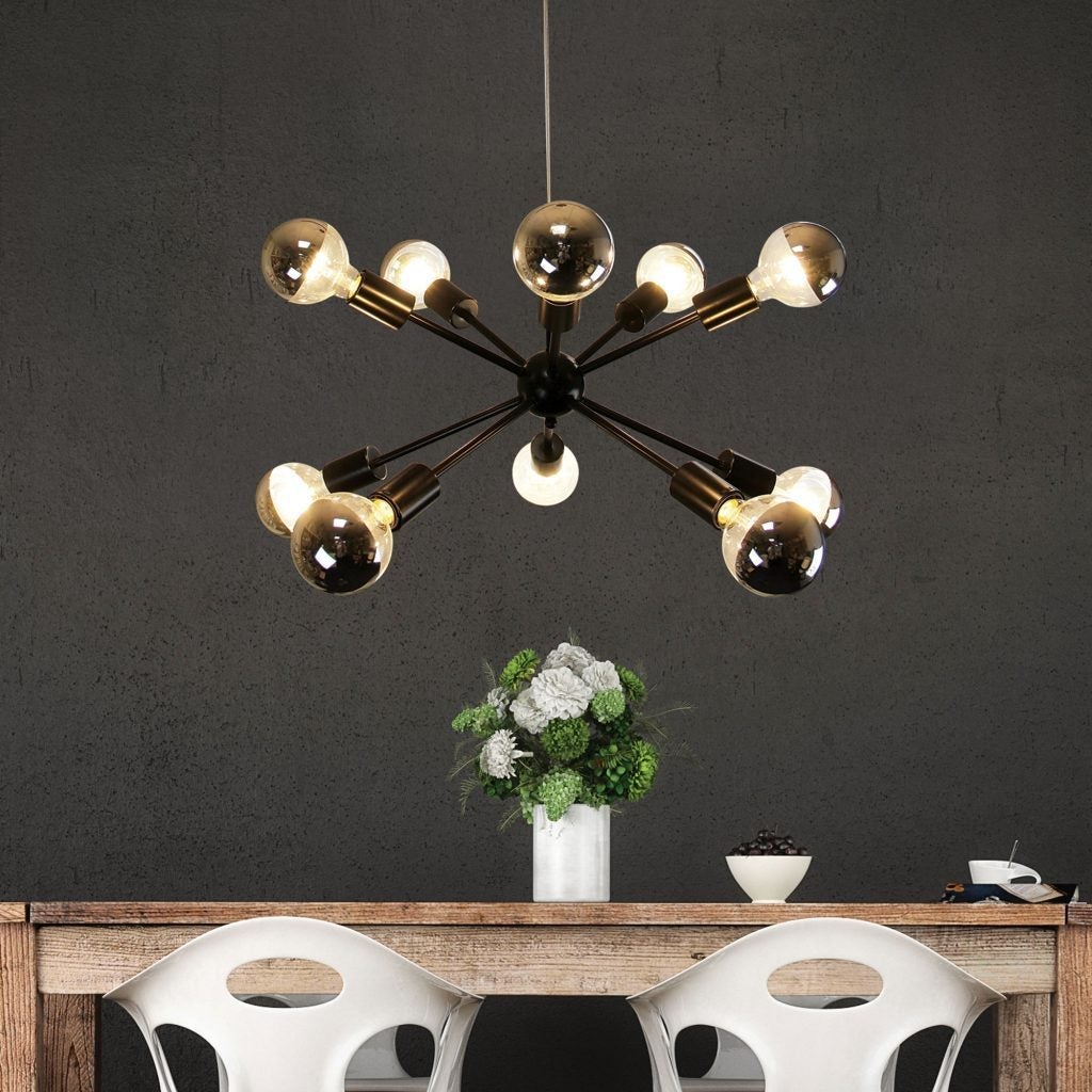 Oriel SPUTNIK - Groovy Satellite Pendant-Oriel Lighting-Ozlighting.com.au