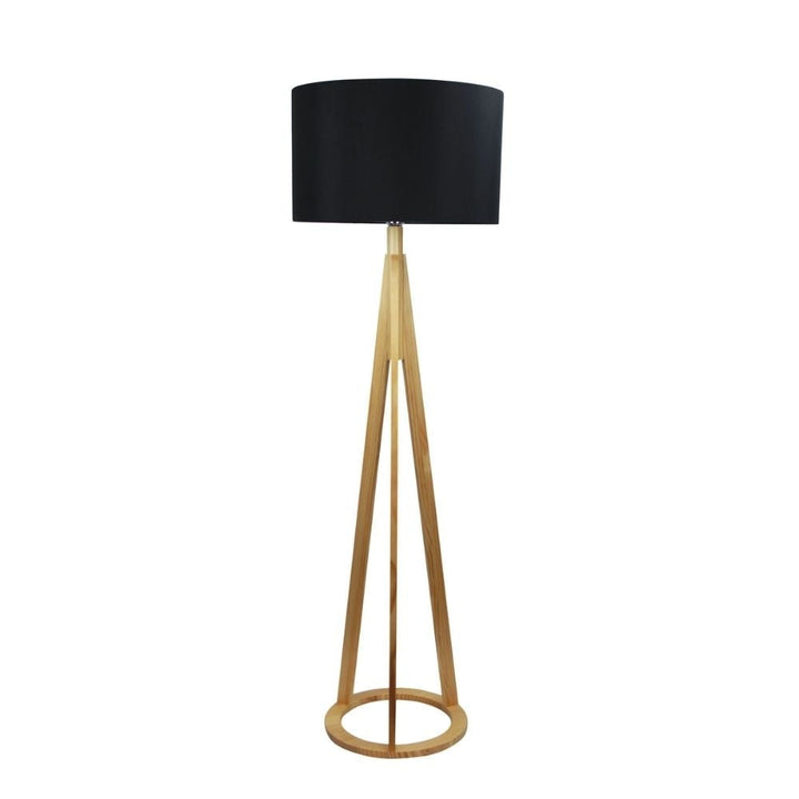 Oriel STABB - Timber Floor Lamp Base Only-Oriel Lighting-Ozlighting.com.au