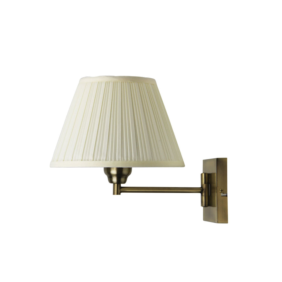 Oriel SWINGLEY - 1 Light Traditional Swing Arm Wall Light-Oriel Lighting-Ozlighting.com.au