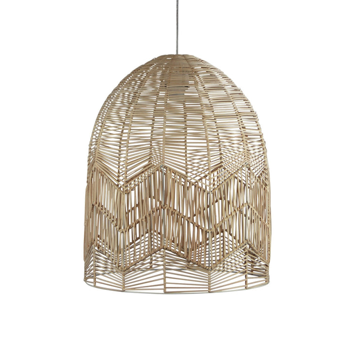 Oriel TANAH - 1 Light Rattan Cane Pendant Shade Only - SUSPENSION REQUIRED-Oriel Lighting-Ozlighting.com.au