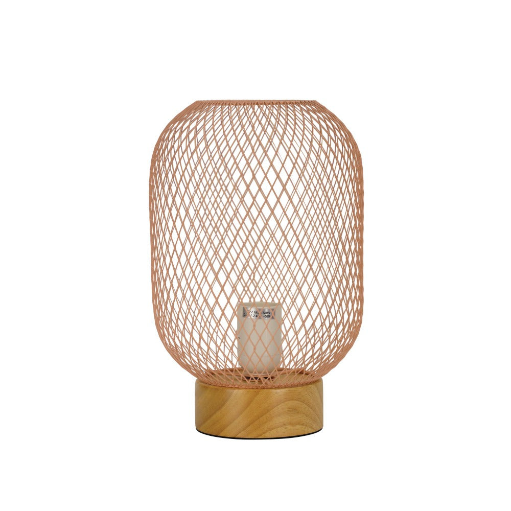 Oriel TILDA - Mesh Table Lamp-Oriel Lighting-Ozlighting.com.au