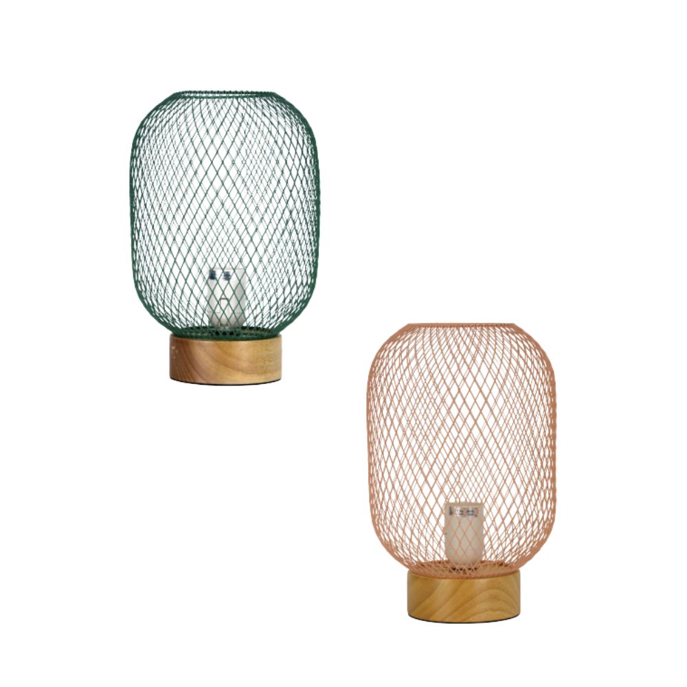 Oriel TILDA - Mesh Table Lamp-Oriel Lighting-Ozlighting.com.au