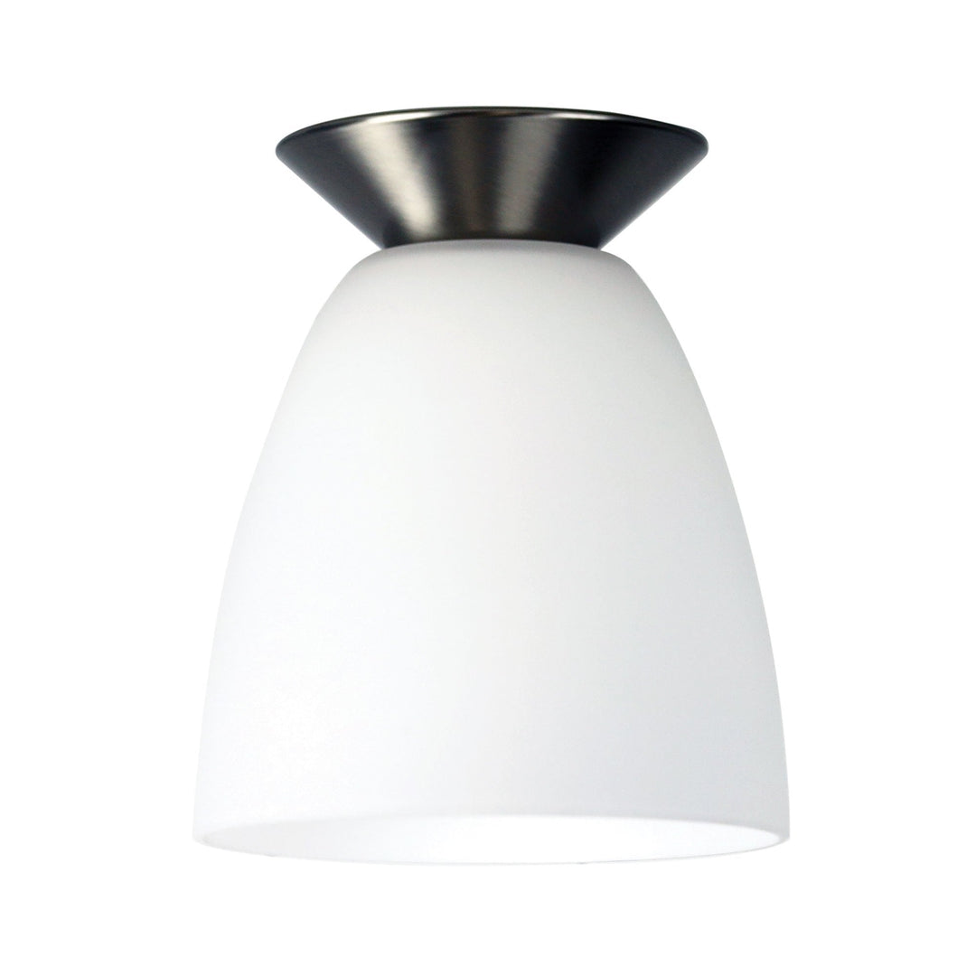 Oriel TIM BELL - DIY Batten Fix Holder Cover Opal Matt Glass Ceiling Light Shade Only-Oriel Lighting-Ozlighting.com.au