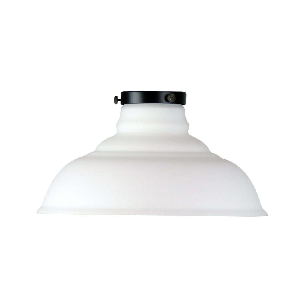 Oriel TOLEDO - Classic Clear/Opal Glass Pendant Light Shade Only - SUSPENSION REQUIRED-Oriel Lighting-Ozlighting.com.au