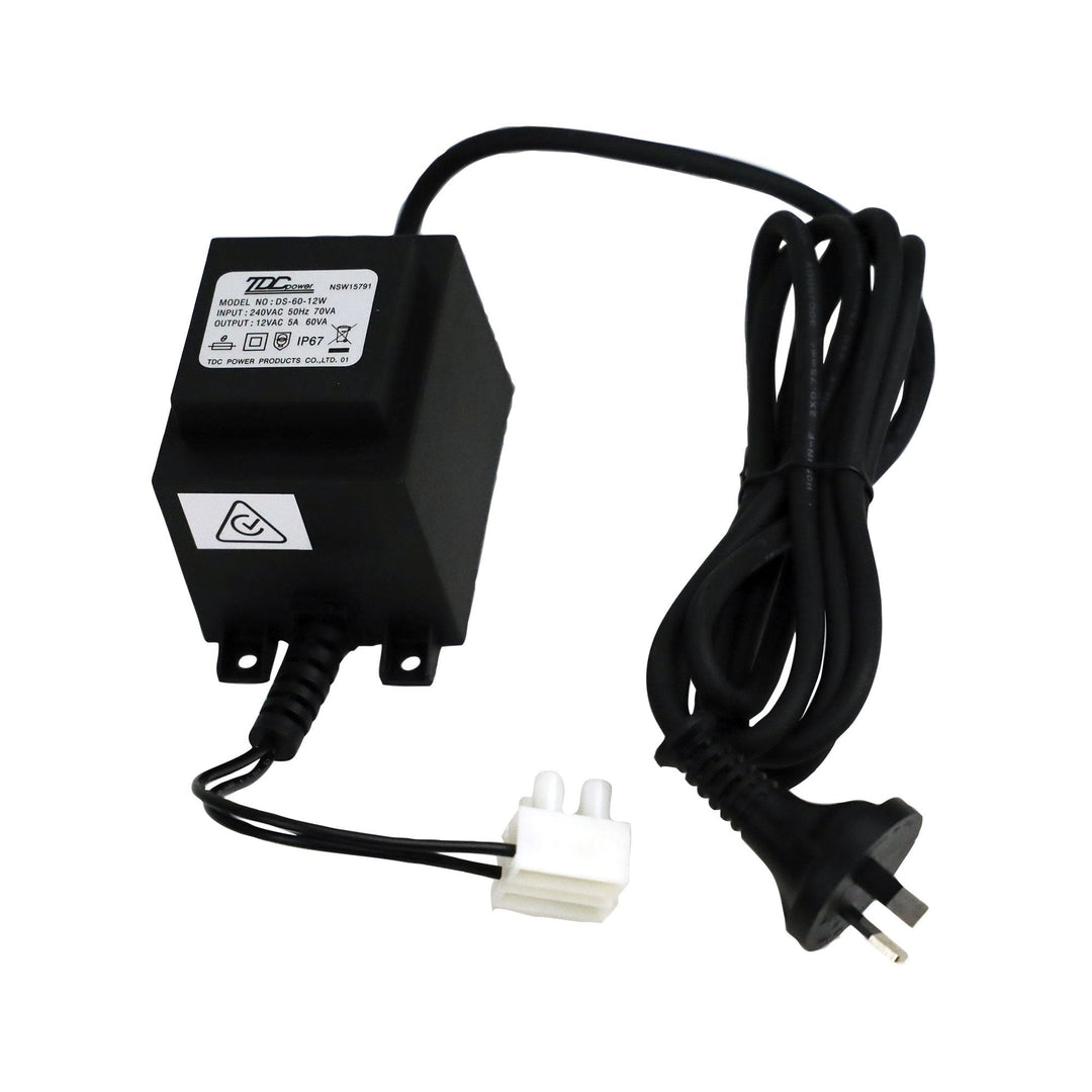 Oriel TRANSFORMER - 12V AC 60VA Weatherproof DIY Garden Transformer IP44-Oriel Lighting-Ozlighting.com.au