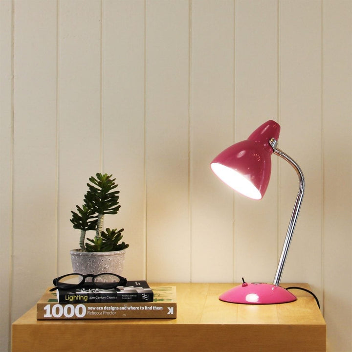 Oriel TRAX - Classic Gooseneck Metal Task Desk And Table Lamp-Oriel Lighting-Ozlighting.com.au