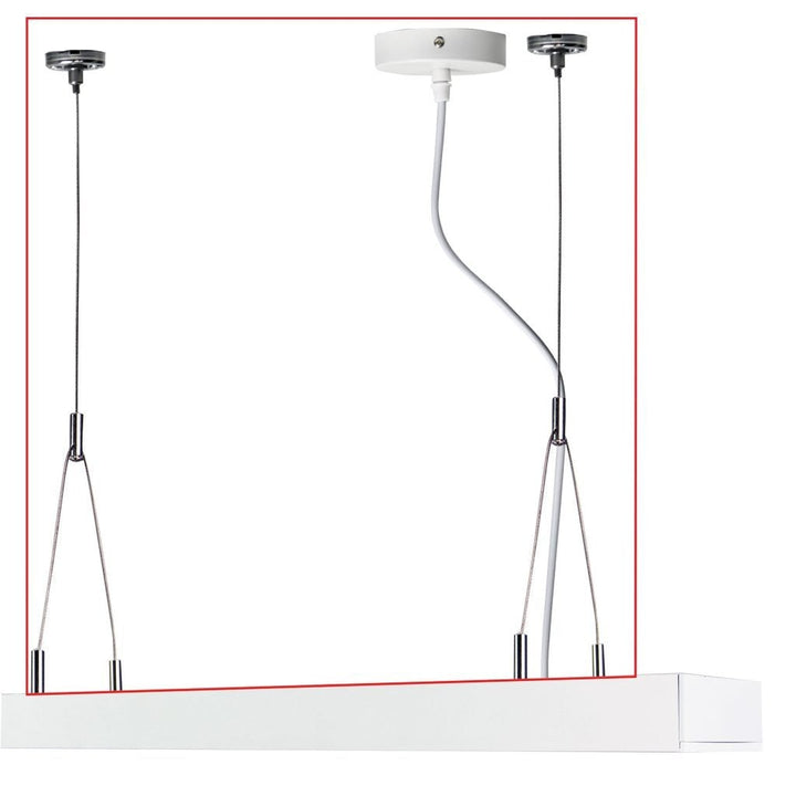 Oriel VANA - Suspension Kit Only To Suit Oriel VANA Series-Oriel Lighting-Ozlighting.com.au