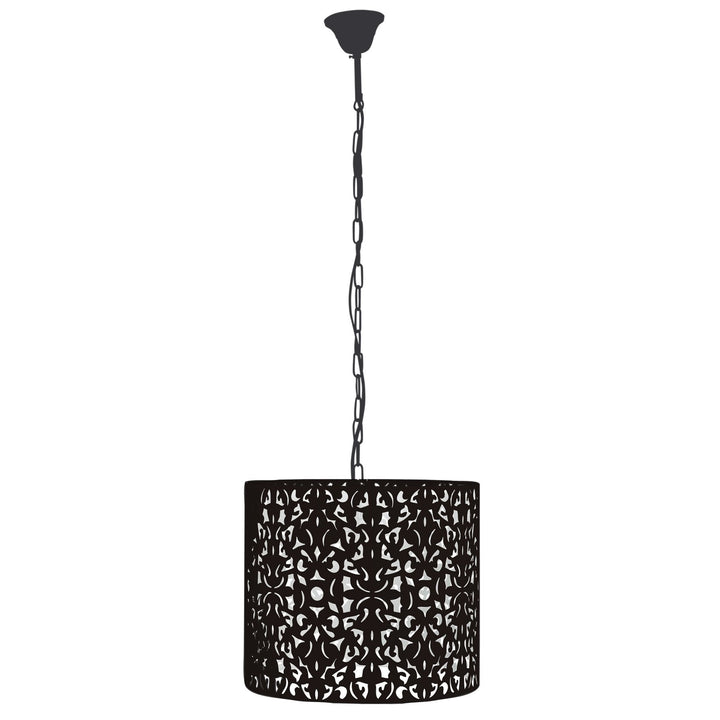 Oriel VICKY - 1 Light Laser Cut Pendant-Oriel Lighting-Ozlighting.com.au