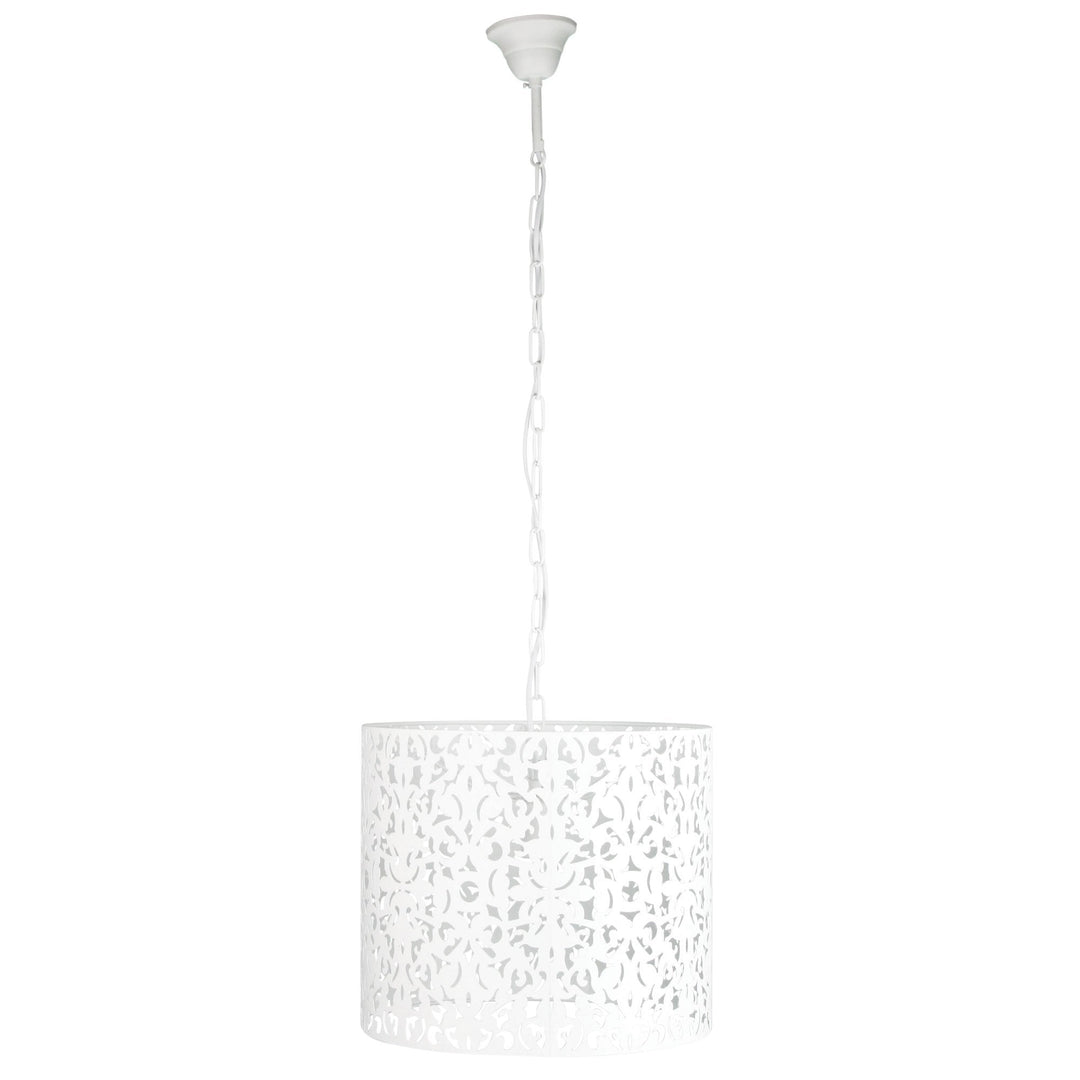 Oriel VICKY - 1 Light Laser Cut Pendant-Oriel Lighting-Ozlighting.com.au