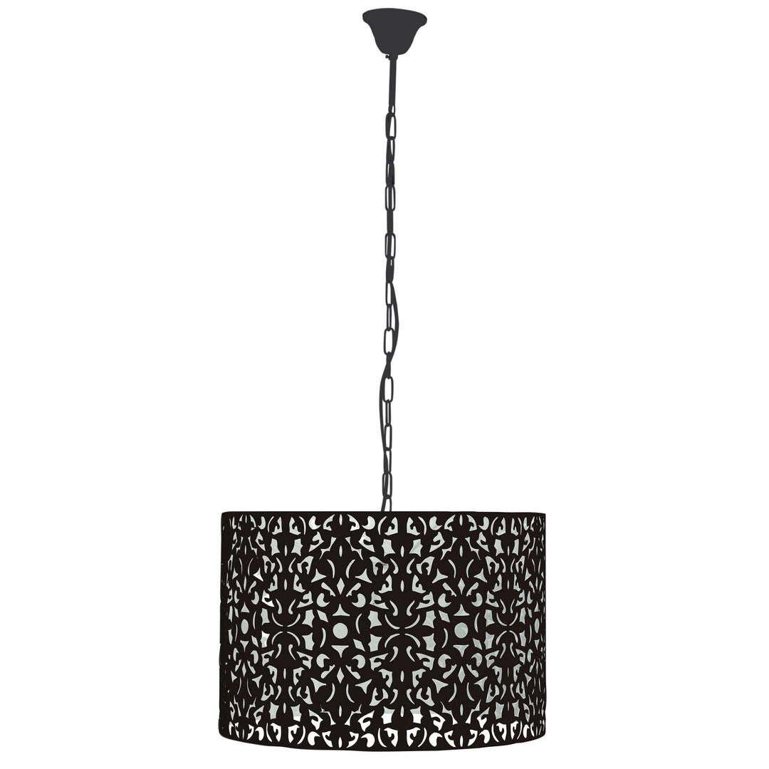 Oriel VICKY - 1 Light Laser Cut Pendant-Oriel Lighting-Ozlighting.com.au