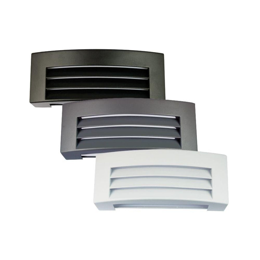 Oriel VISOR - 1 Light Outdoor Exterior Bunker Wall Light IP54-Oriel Lighting-Ozlighting.com.au