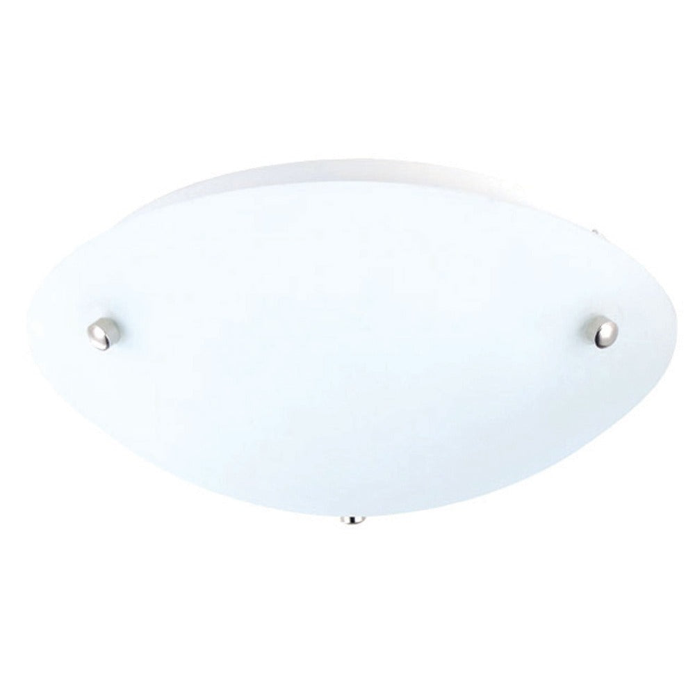 Oriel VOLUTE - 30cm Matt Opal Glass Ceiling Light-Oriel Lighting-Ozlighting.com.au