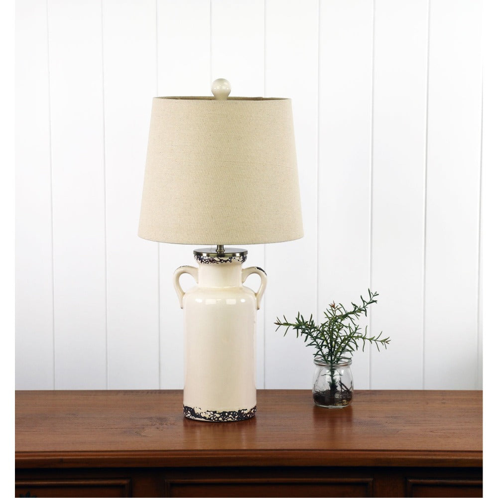 Oriel WHITBY - Ceramic Table Lamp-Oriel Lighting-Ozlighting.com.au