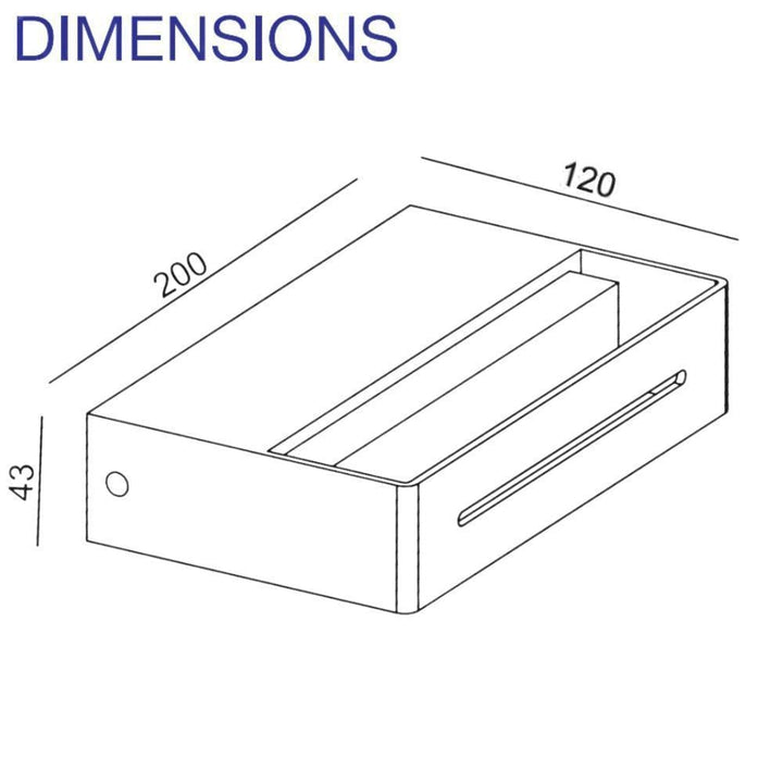 SCI CRAFT - 7W LED Modern Exterior Up/Down Wall Light IP54 - 3000K-SCI-Ozlighting.com.au