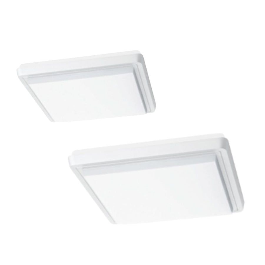 SCI LIGNE STEP - 29W/38W LED Dimmable 240mm/340mm Square Oyster Light IP44 - 3000K-SCI-Ozlighting.com.au