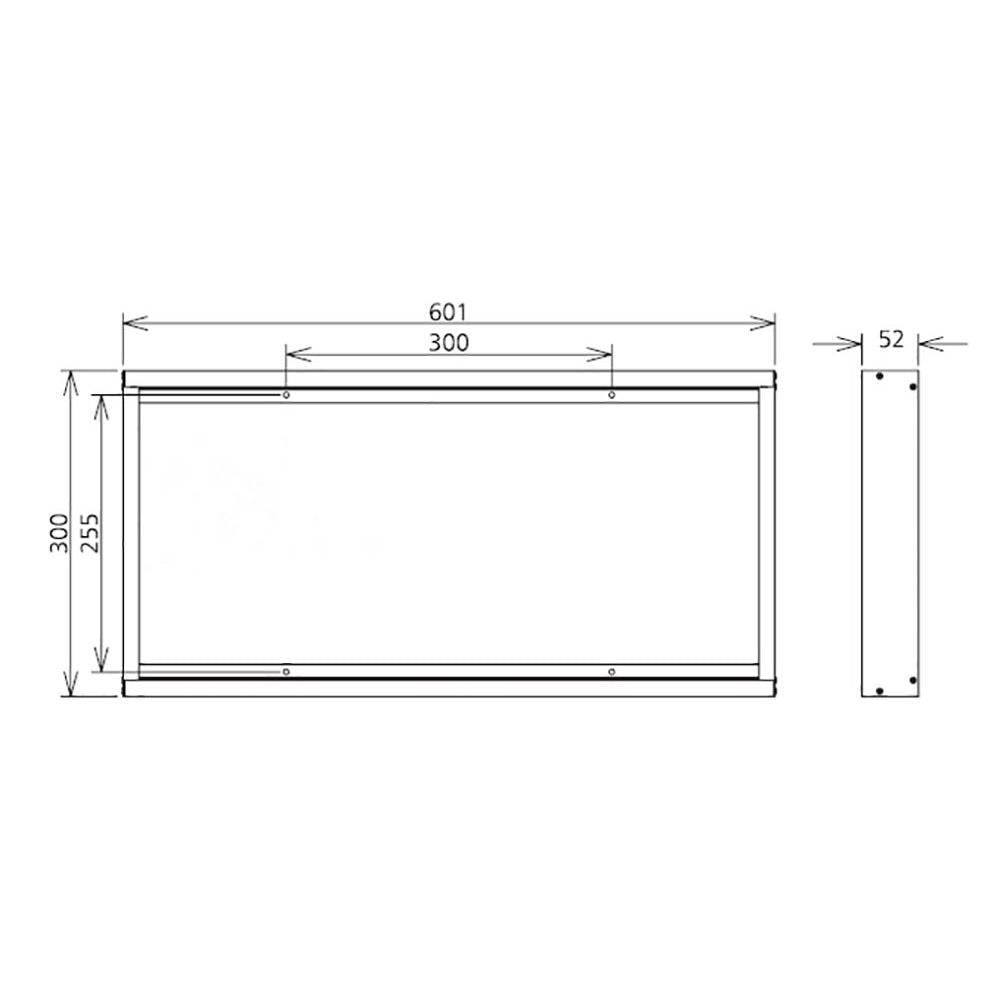 SCI PANEL-306 - 20W LED 595x295mm Edgelit Panel Troffer Light - 4000K-SCI-Ozlighting.com.au